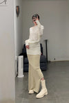 Marc le bihan round neck T -shirt 2897 white